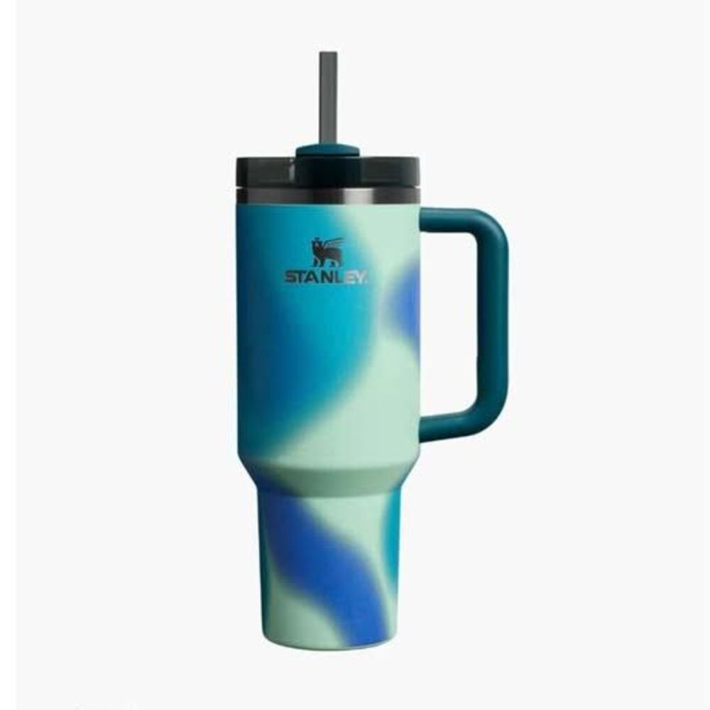 Stanley New Quencher H2.0 FlowState™ Tumbler 40 OZ - Coastal Teal Motion